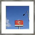 Stowmarket Railway Station #1 Framed Print