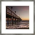 Virginia Beach Sunrise Framed Print