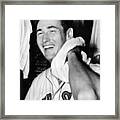 Ted Williams Framed Print