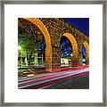 The Ancient Aqueducts Of Morelia, Michoacan, Mexico #1 Framed Print