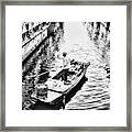The Canal Cleaner #1 Framed Print