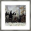 The March To Valley Forge #1 Framed Print