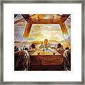 The Sacrament Of The Last Supper Dali Surrealist Framed Print