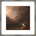 The Voyage Of Life, Old Age, From 1842 Framed Print