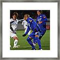 Tokushima Vortis V Gamba Osaka - J.league 2014 #1 Framed Print