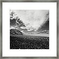 Ubehebe Crater, Death Valley #1 Framed Print