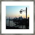 Venice In The Evening Framed Print