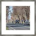 Vintage Car Rally In South Island , New Zealand #1 Framed Print