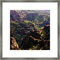 Waimea Canyon - Kauai #1 Framed Print