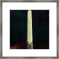 Washington Monument Framed Print