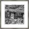 Welcome To Signal Mountain Spring #1 Framed Print