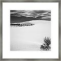 White Sands #1 Framed Print