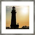 Yaquina Lighthouse #1 Framed Print