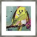 Yellow Warbler #1 Framed Print