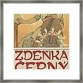 Zdenka Cerny The Greatest Bohemian Violoncellist #1 Framed Print