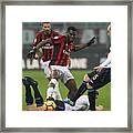 Ac Milan V Atalanta Bc - Serie A #10 Framed Print