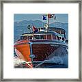 Thunderbird Yacht -  Use Discount Code Sgvvt At Check Out Framed Print