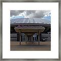 Wide Shot Of State Farm Center At University Of Illinois Framed Print