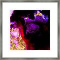 100 Starry Nebulas In Space Abstract Digital Painting 032 Framed Print