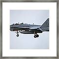 Vfa-106 F/a-18d Hornet On Short Final To 23 L Nas Oceana Framed Print