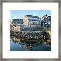 Wickford Rhode Island Small Town And Waterfront #12 Framed Print