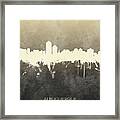 Albuquerque New Mexico Skyline #13 Framed Print