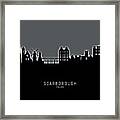 Scarborough England Skyline #14 Framed Print
