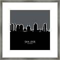 San Jose California Skyline #17 Framed Print