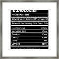 Radiology Rad Tech Technologist Radiologist X-ray Radiographer #18 Framed Print