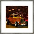 1932 Ford 'golden Oldie' Coupe Framed Print