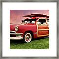1950 Ford Woody Framed Print