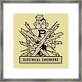 1950's Purdue Electrical Engineers Framed Print