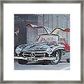 1954 Mercedes Benz 300 Sl Gullwing Framed Print