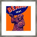 1961 Chicago Bears Framed Print