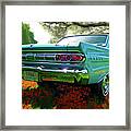 1964 Mercury Comet Cyclone In Poppy Meadow Framed Print