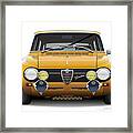 1974 Alfa Romeo Giulia Framed Print