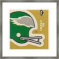 1981 Philadelphia Eagles Fleer Sticker Framed Print