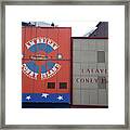 American And Lafayette Coney Island In Detroit Michigan Framed Print