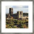 Autumn View Of Durham Cathedral #2 Framed Print