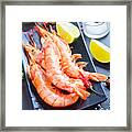 Boiled Shrimps #2 Framed Print