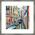 Canal In Venice #2 Framed Print
