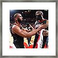 Chris Paul And James Harden #2 Framed Print