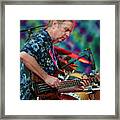 David Mackay On Bass With Donna Jean Godchaux Band W. Jeff Matts #2 Framed Print