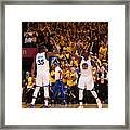 Draymond Green and Kevin Durant Framed Print