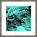 Fontaine Saint Michel - Abstract #2 Framed Print