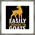 Gift Idea For Goat Farmers #2 Framed Print