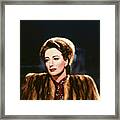 Joan Crawford In Mildred Pierce -1945-, Directed By Michael Curtiz. #2 Framed Print