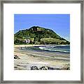 Mt Maunganui Beach 081209 #1 Framed Print