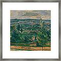Landscape By Paul Cezanne Framed Print
