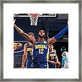 Play-in Tournament - Charlotte Hornets V Indiana Pacers Framed Print
